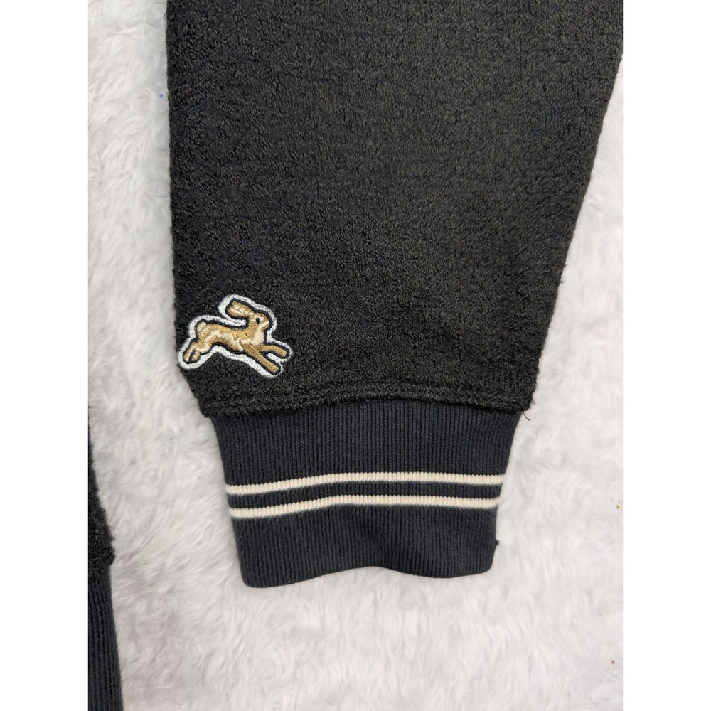 Tracksmith Merino Wool Blend Sweater Men's M Black Long Sleeve Pullover Running - Picture 11 of 11